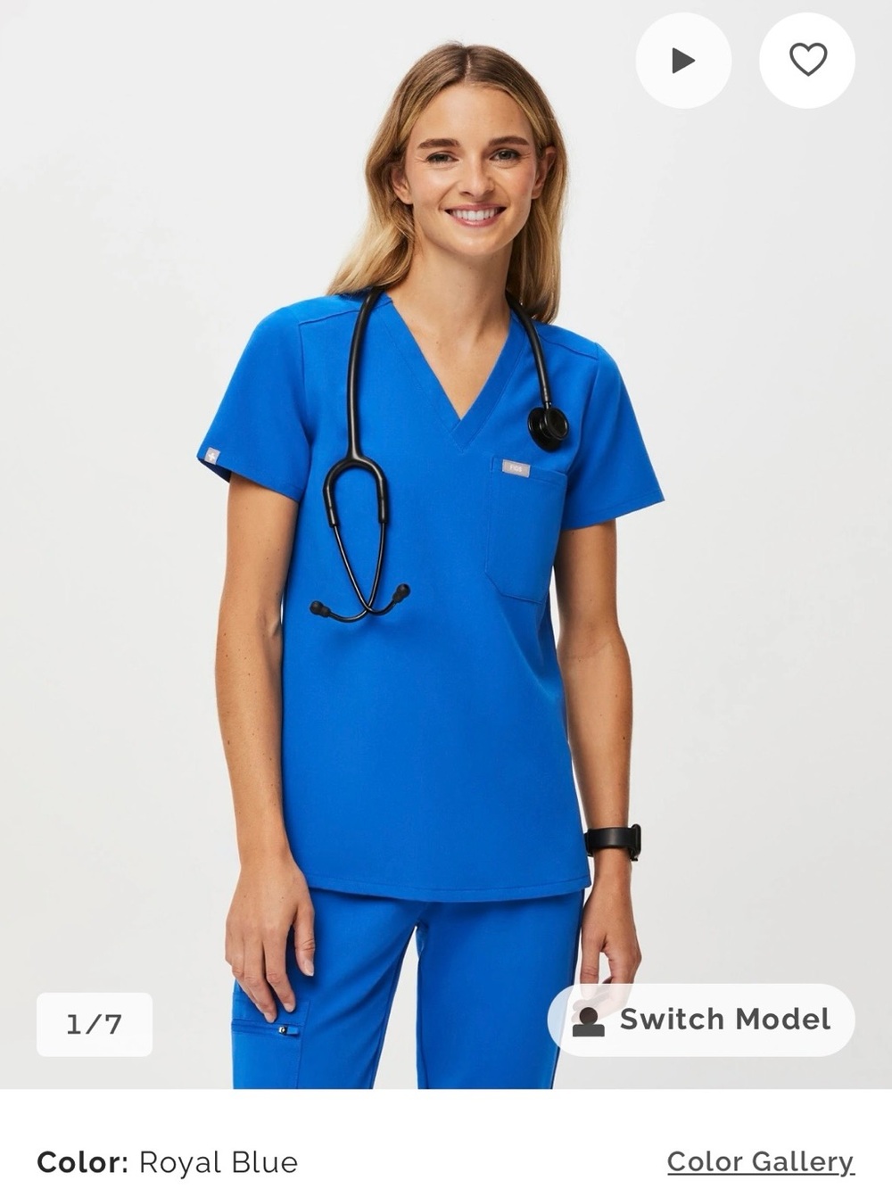 Figs Scrub Set S Top M Bottoms